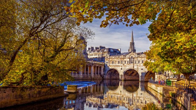 ｢エイボン川｣イギリス, バース