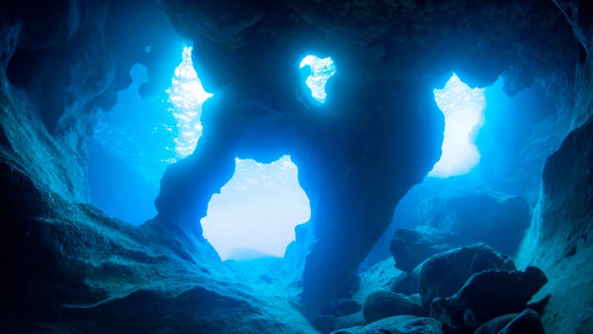 青の洞窟, 沖縄 宮古島