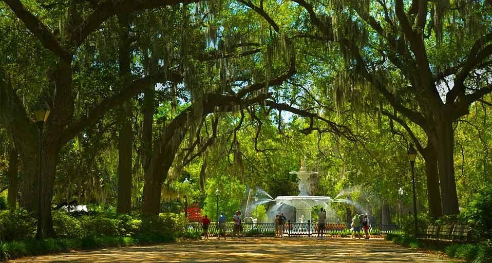 ｢フォーサイス公園｣アメリカ, ジョージア州