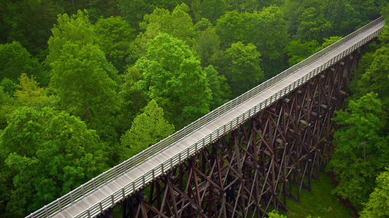 ｢トレッスル橋｣アメリカ, バージニア州