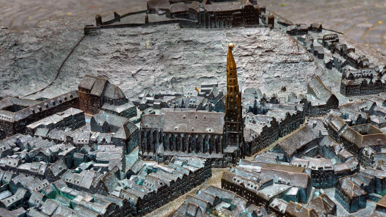 ｢ランツフートの立体地図｣ドイツ, ランツフート