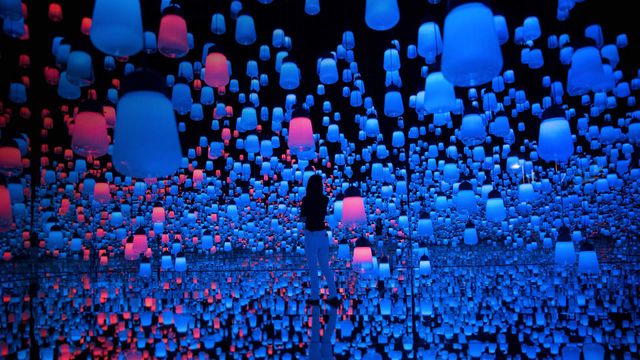 「森ビル・デジタルアート・ミュージアム」東京, お台場
