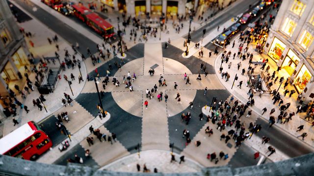 「オックスフォード・サーカス」イギリス, ロンドン