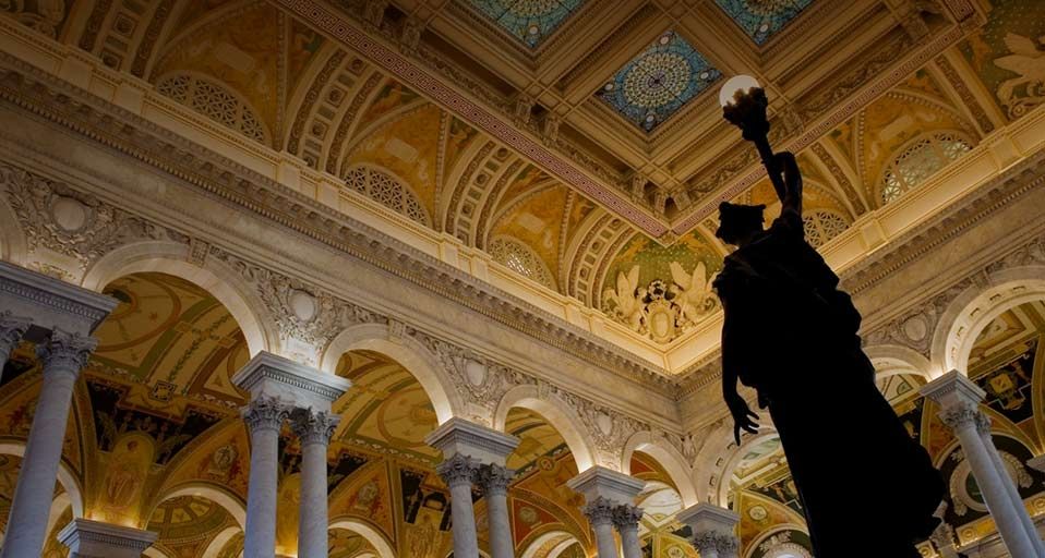 ｢アメリカ議会図書館｣アメリカ, ワシントンDC