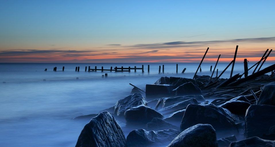 ｢ヘイズブラの海岸｣イギリス, ノーフォーク