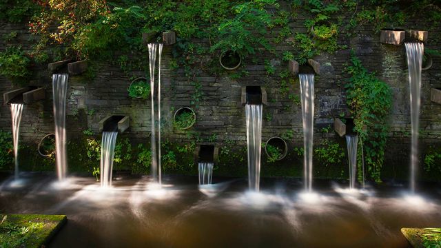 「プランテン・ウン・ブローメン公園」ドイツ, ハンブルク