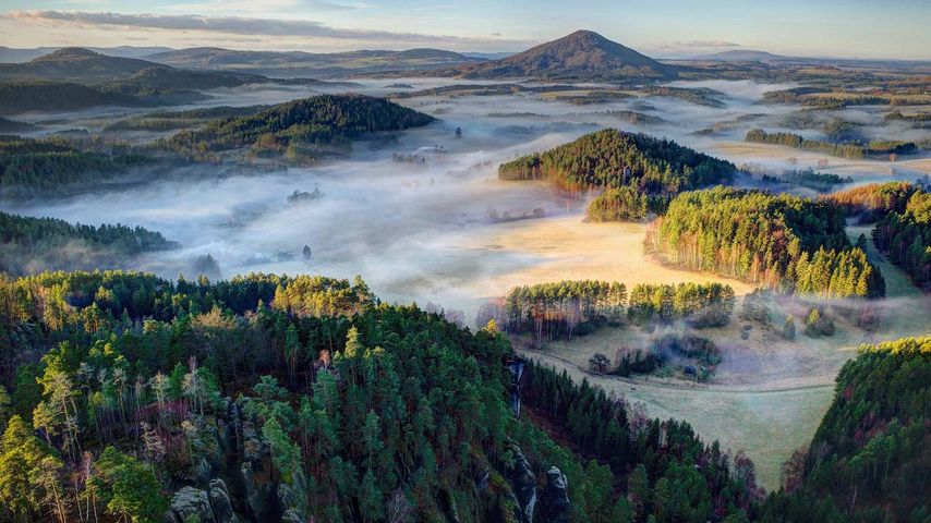 ｢ボヘミアン・スイス国立公園｣チェコ共和国