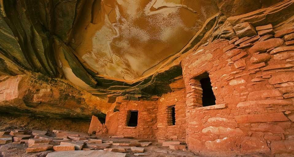 ｢シダー・メサの廃墟｣アメリカ, ユタ州