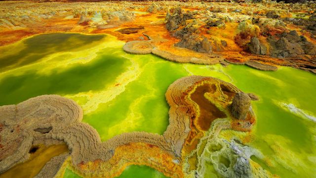 「ダロル火山」エチオピア