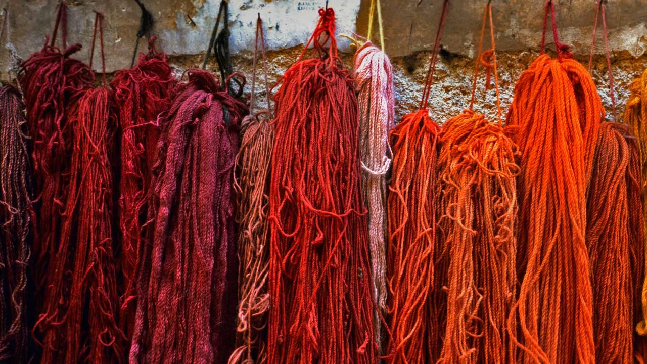 ｢染色された毛糸｣イタリア, ローマ 