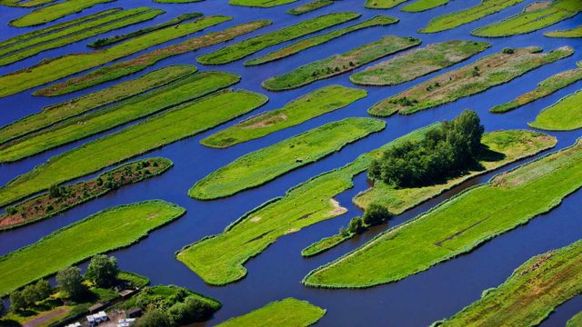 「イスプの干拓地」オランダ, 北ホラント州