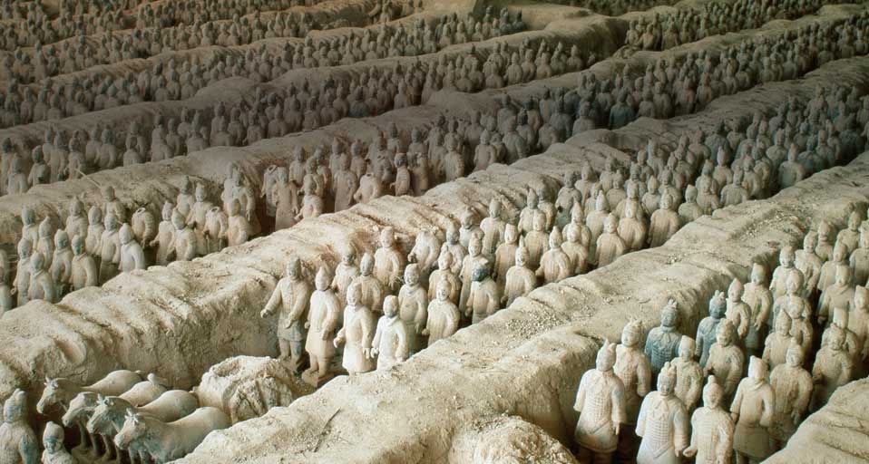 ｢西安の兵馬俑｣中国, 西安市