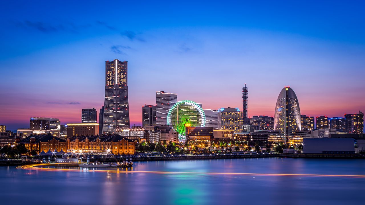 みなとみらい 21 地区, 神奈川県 横浜市 ・ Bing日替わり壁紙