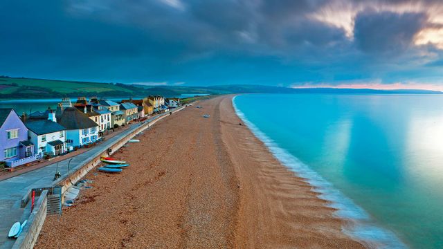 「トアクロスの浜辺」イギリス, デヴォン州