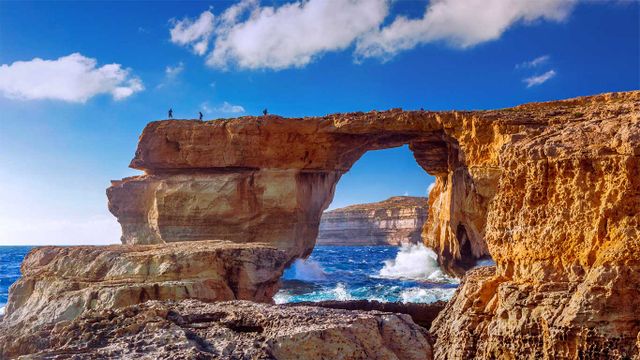 「アズール・ウインドウ」マルタ, ゴゾ島