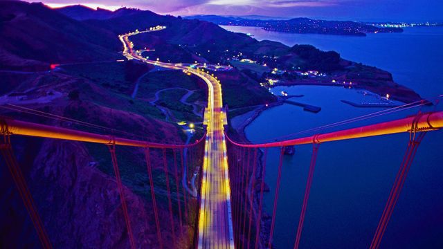 「ゴールデンゲートブリッジ」アメリカ, カリフォルニア州