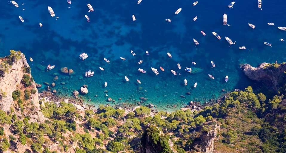 ｢ティレニア海のボート｣イタリア, ティレニア海