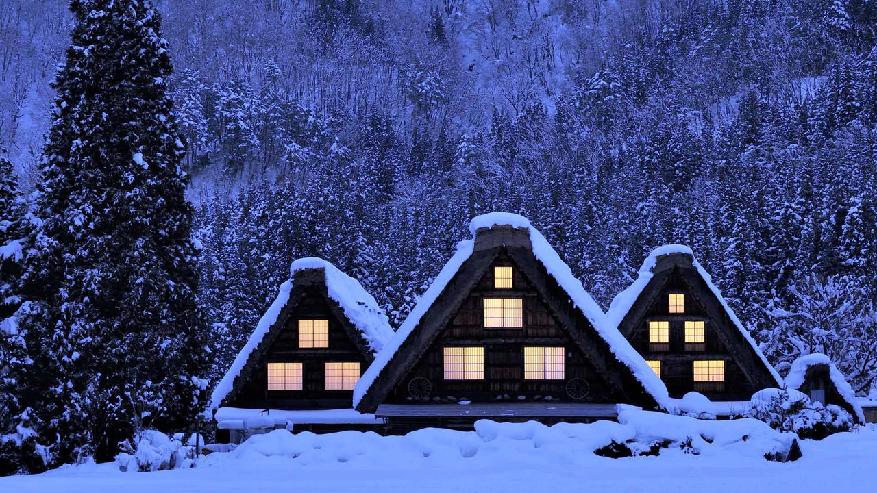 ｢荻町合掌造り集落｣岐阜県, 白川郷