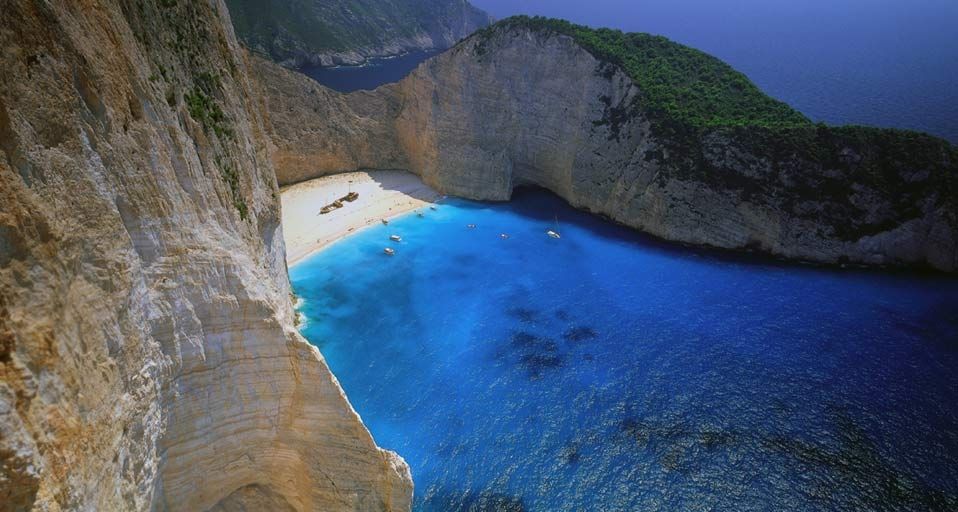 ｢難破船の浜辺｣ギリシャ, ザキントス島