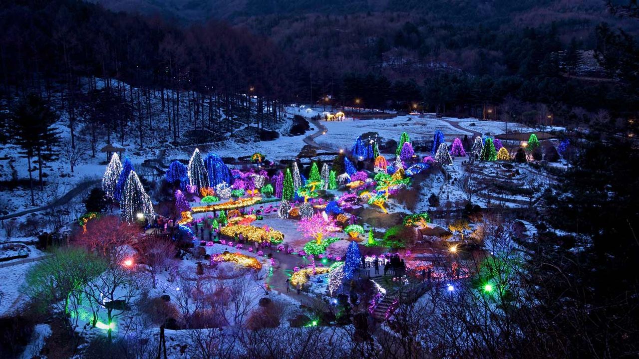 ｢アチムゴヨ樹木園｣韓国, 京畿道