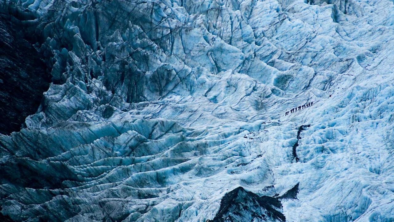 ｢フランツ・ジョセフ氷河｣ニュージーランド