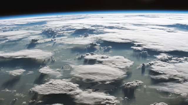 アマゾン上空の積乱雲, ブラジル