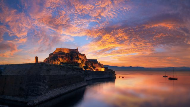 コルフ島の旧要塞, ギリシャ