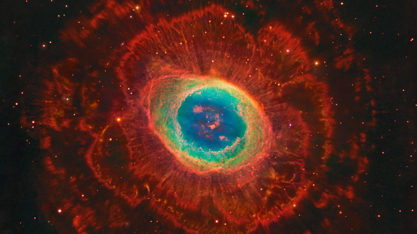 M57環状星雲 Nasa ハッブル宇宙望遠鏡 Bing日替わり画像