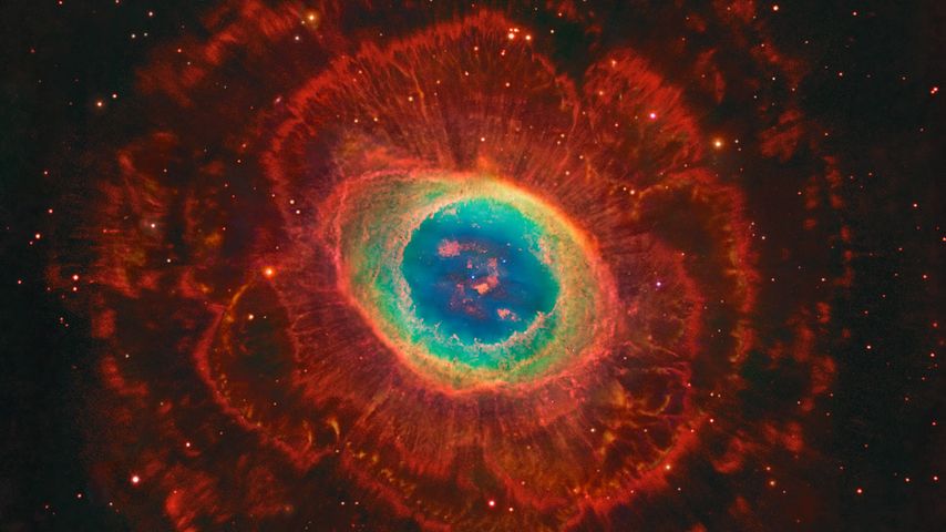 ｢M57環状星雲｣NASA, ハッブル宇宙望遠鏡