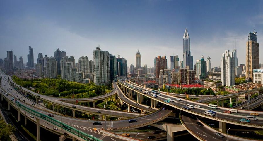 ｢上海の高速道路｣中国, 上海