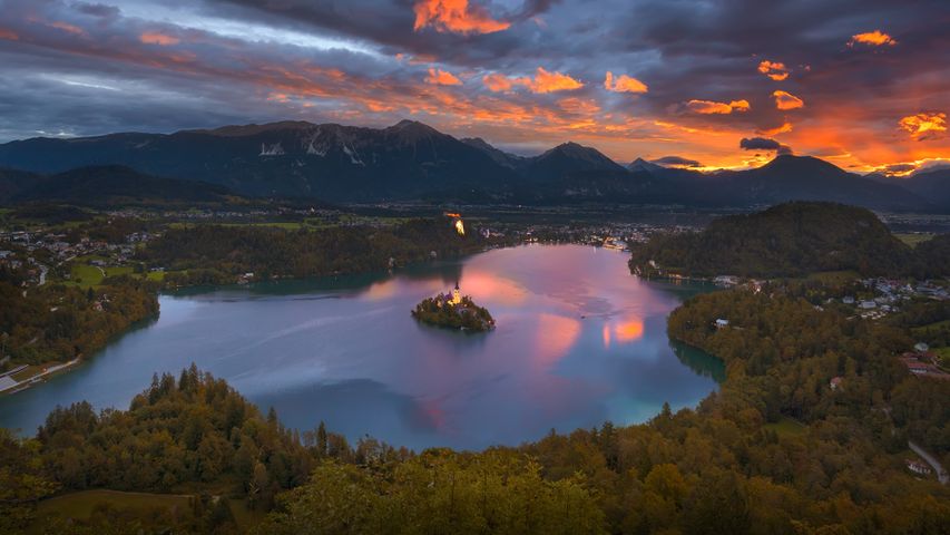 ブレッド湖, スロベニア