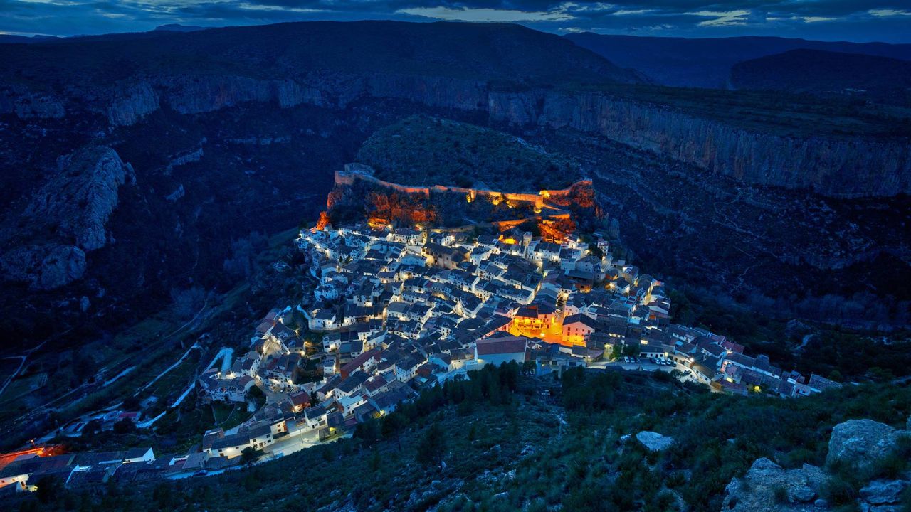 ｢チュリリャの夜景｣スペイン, バレンシア 