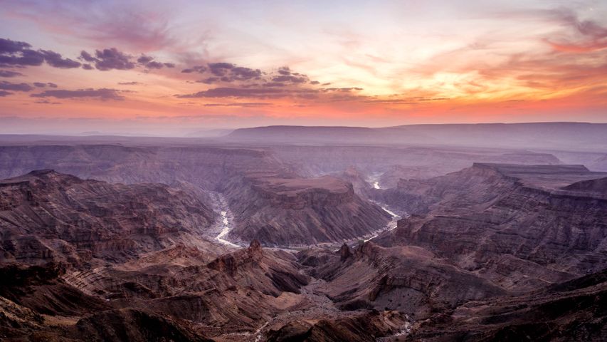 アフリカで最も壮大な峡谷