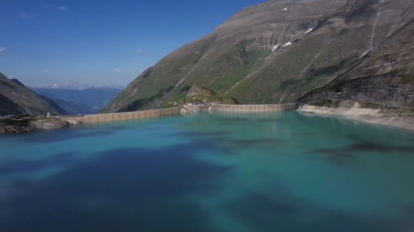 山, 水, 自然, 湖, 屋外, 空, ビーチ