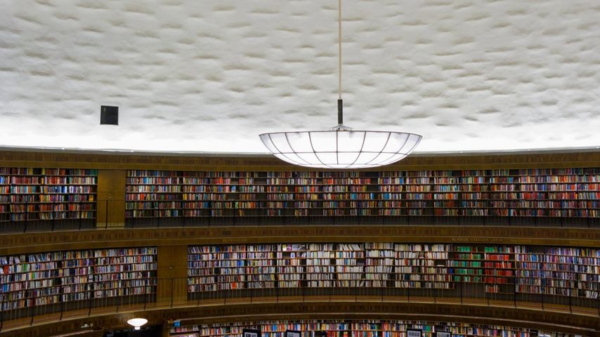 ｢ストックホルム市立図書館｣スウェーデン, ストックホルム 