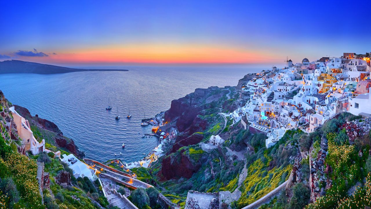 イア村, ギリシャ サントリーニ島