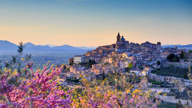 「トレヴィの街」イタリア, ウンブリア州