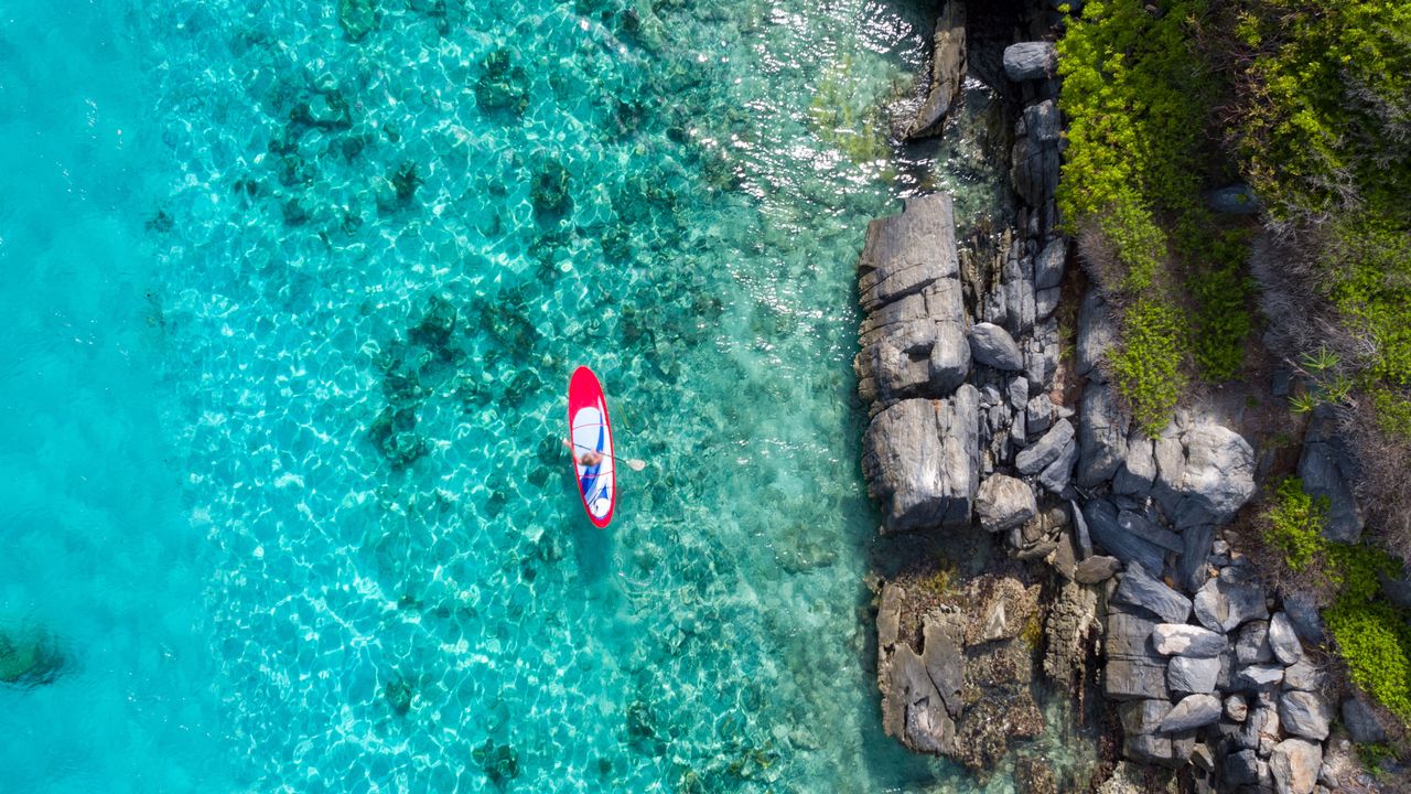 SUP, 南の島