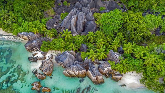 「アンス ソース ダルジャン」セーシェル, ラ・ディーグ島