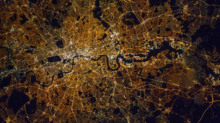 ｢ISSから見たロンドン｣ 