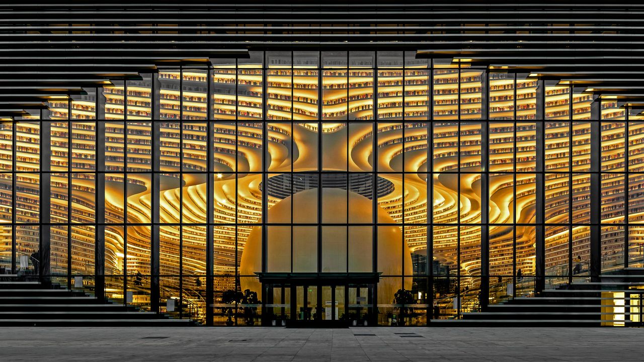 天津浜海新区図書館, 中国 天津市
