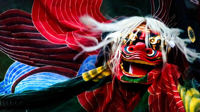 「獅子舞」岐阜県, 郡上市