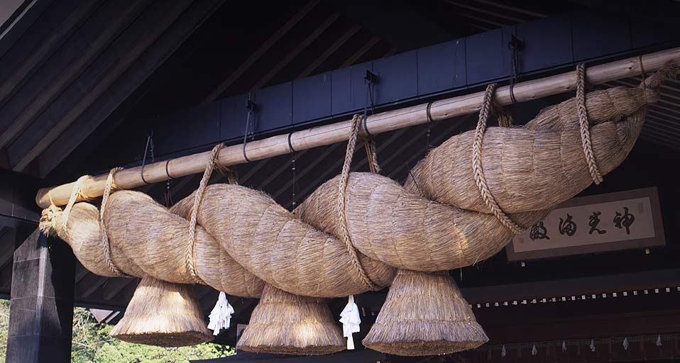 ｢出雲神楽殿のしめ縄｣島根, 出雲大社
