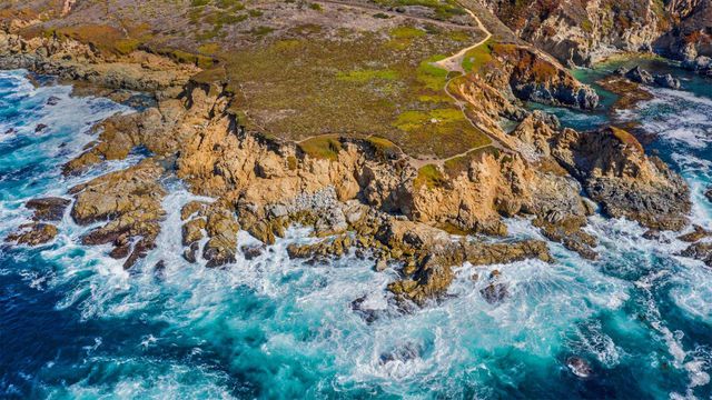 「ビッグサー海岸」米国カリフォルニア州, モントレー