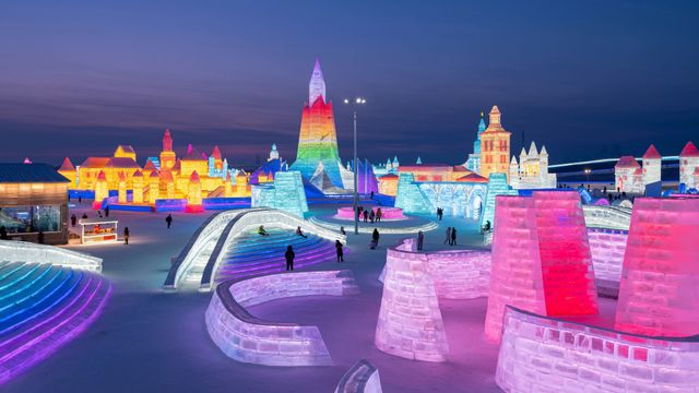 ハルビン氷祭り, 中国 黒竜江省