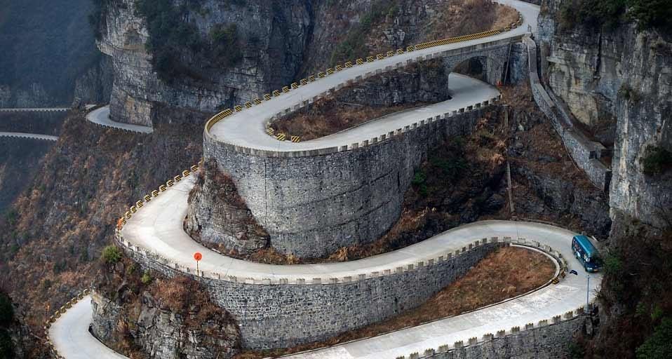 ｢通天大道｣中国, 湖南省, 張家界市