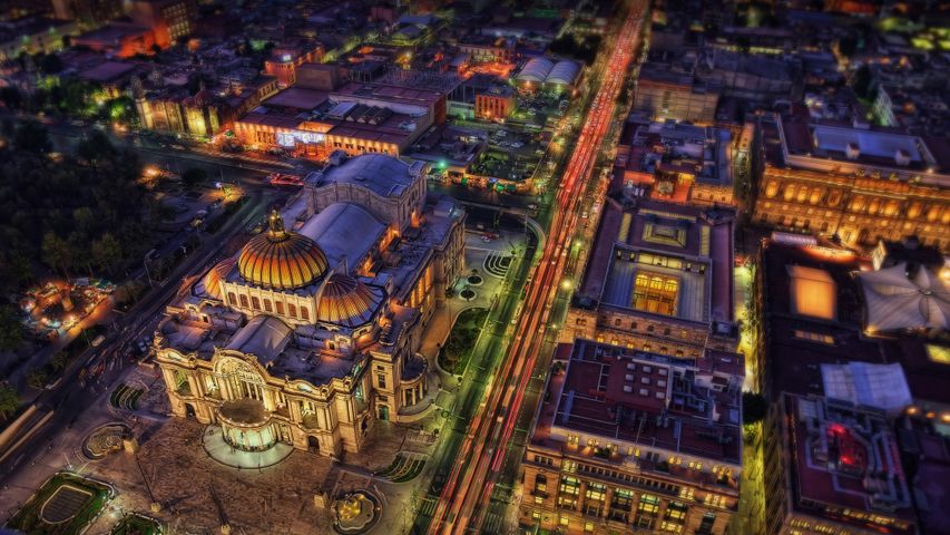 ｢ベジャス・アルテス宮殿｣メキシコ, メキシコシティ