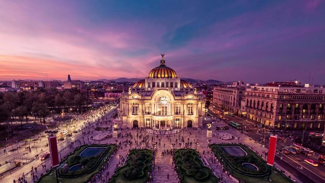 「ベジャス・アルテス宮殿」メキシコ, メキシコシティ