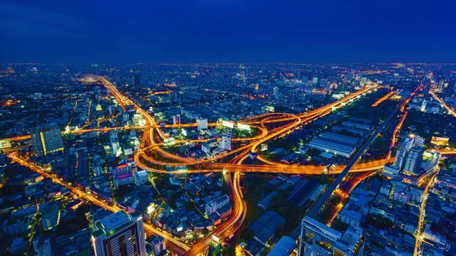 ｢バンコクの高速道路｣タイ 