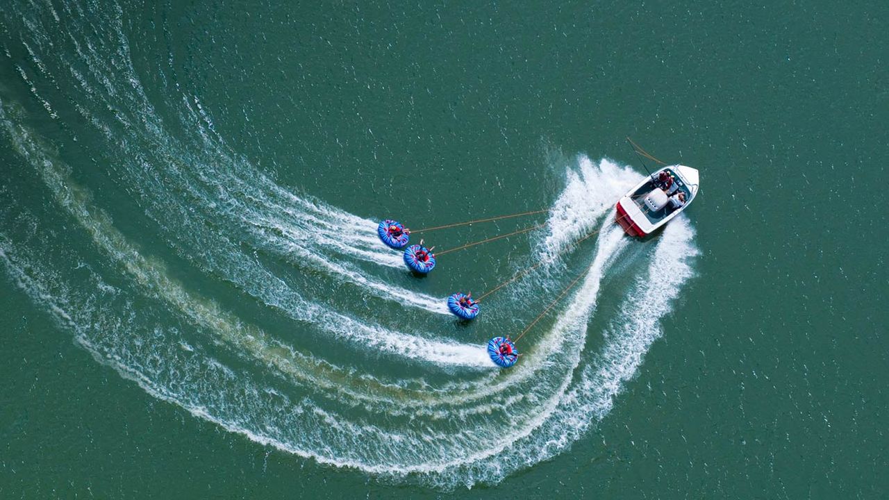 ｢アビー湖のボート｣イギリス, サリー州